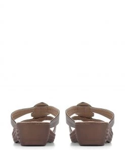 Pavers Pewter Embellished Mule Sandals -Pavers Sales Shop unnamed file 1726 scaled