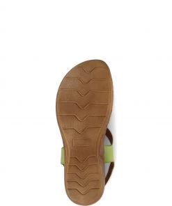 Pavers Green Casual Leather Slingback Sandals -Pavers Sales Shop unnamed file 1734 scaled