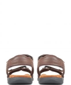 Pavers Brown Adjustable Touch Fastening Sandals -Pavers Sales Shop unnamed file 1740 scaled