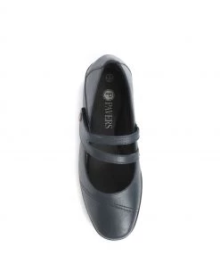 Pavers Navy Blue Wide Fit Leather Mary-Jane Shoes With Split Strap -Pavers Sales Shop unnamed file 1757 scaled