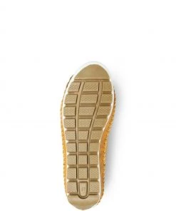 Pavers Yellow Mustard Ladies Wide Fit Casual Leather Flat Pumps -Pavers Sales Shop unnamed file 1764 scaled