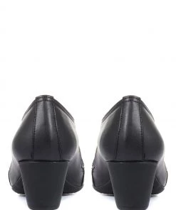 Pavers Black Ladies Leather Heeled Trouser Shoes -Pavers Sales Shop unnamed file 1784 scaled