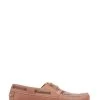 Pavers Brown Leather Boat Shoes
