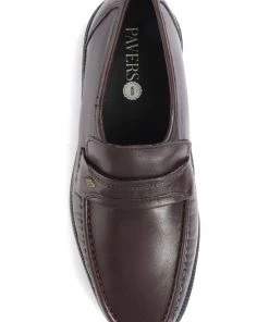 Pavers Mens Red Wider Fit Leather Loafers -Pavers Sales Shop unnamed file 1875 scaled