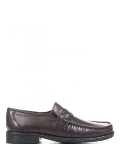 Pavers Mens Red Wider Fit Leather Loafers -Pavers Sales Shop unnamed file 1877