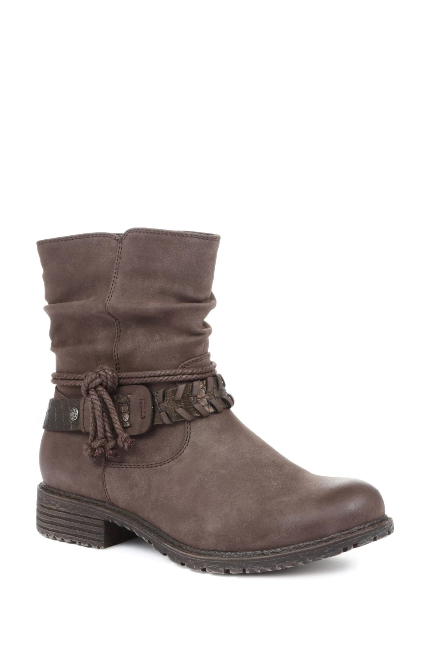 Pavers Brown Ladies Slouch Fit Women's Ankle Boots 3 Pavers Brown Ladies Slouch Fit Women's Ankle Boots - Image 3