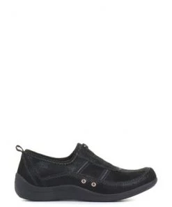 Pavers Black Ladies Casual Leather Shoes -Pavers Sales Shop unnamed file 1889