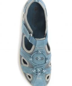 Pavers Ladies Blue Wide Fit Leather Walking Shoes -Pavers Sales Shop unnamed file 1935 scaled