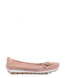 Pavers Pink Rose Ladies Wide Fit Casual Leather Flat Pumps 13 Pavers Pink Rose Ladies Wide Fit Casual Leather Flat Pumps -Pavers Sales Shop unnamed file 1977