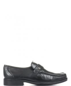 Pavers Black Men's Wider Fit Leather Loafers -Pavers Sales Shop unnamed file 1995