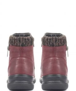 Pavers Red Wide Fit Leather Ankle Boots -Pavers Sales Shop unnamed file 207 scaled