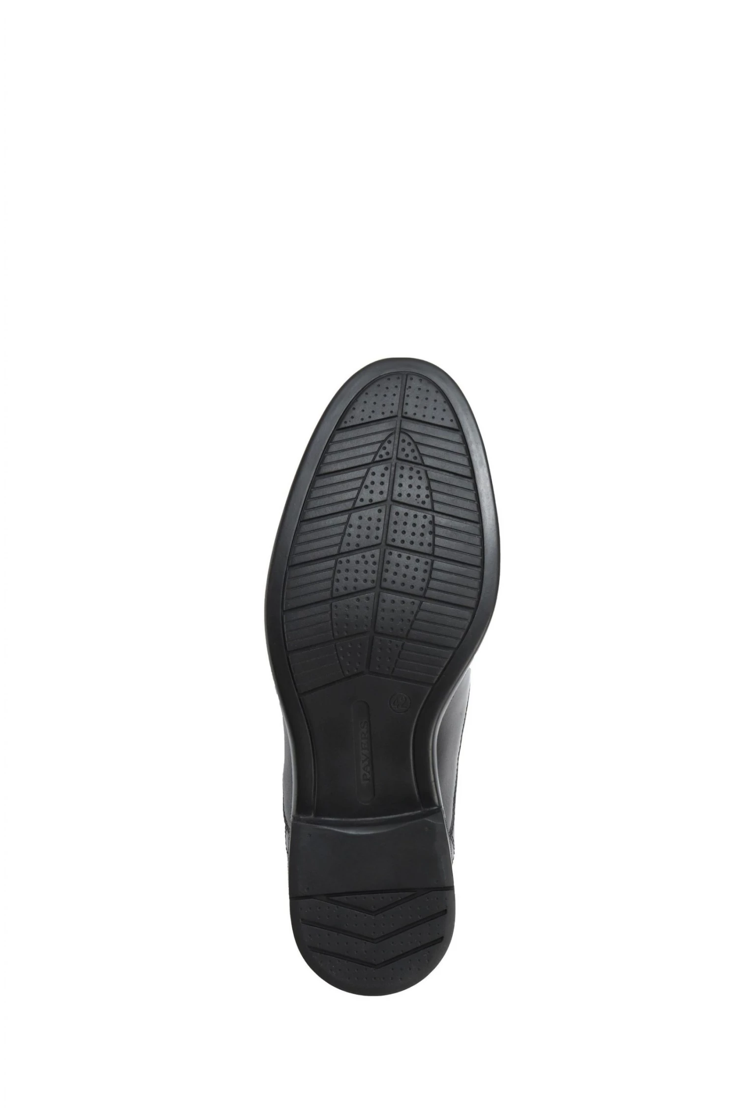 Pavers Black Ultra Wide Slip-On Leather Shoes 4 Pavers Black Ultra Wide Slip-On Leather Shoes - Image 4