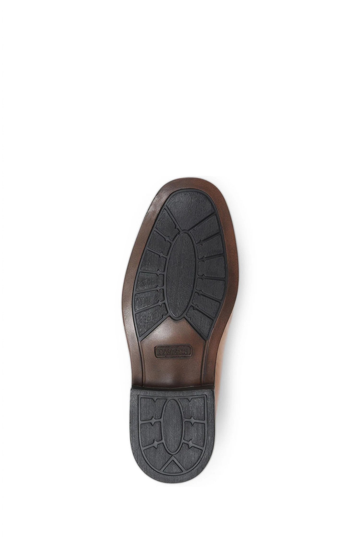 Pavers Mens Tan Wider Fit Leather Loafers 5 Pavers Mens Tan Wider Fit Leather Loafers - Image 5