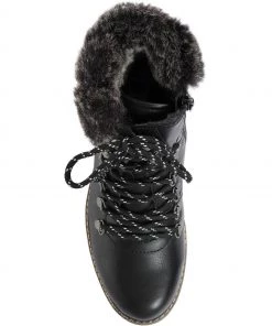 Pavers Ladies Black Faux-Fur Hiker Boots -Pavers Sales Shop unnamed file 214 scaled
