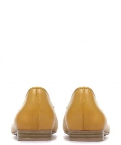 Pavers Yellow Leather Ballerina Pumps -Pavers Sales Shop unnamed file 2167 scaled