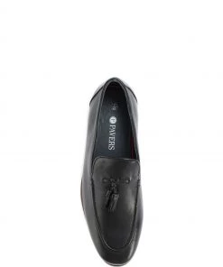 Pavers Black Leather Men's Tassel Loafers -Pavers Sales Shop unnamed file 2173 scaled
