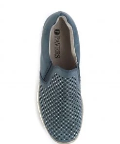 Pavers Blue Navy Ladies Casual Slip-On Shoes With Cut Outs 9 Pavers Blue Navy Ladies Casual Slip-On Shoes With Cut Outs -Pavers Sales Shop unnamed file 2214 scaled