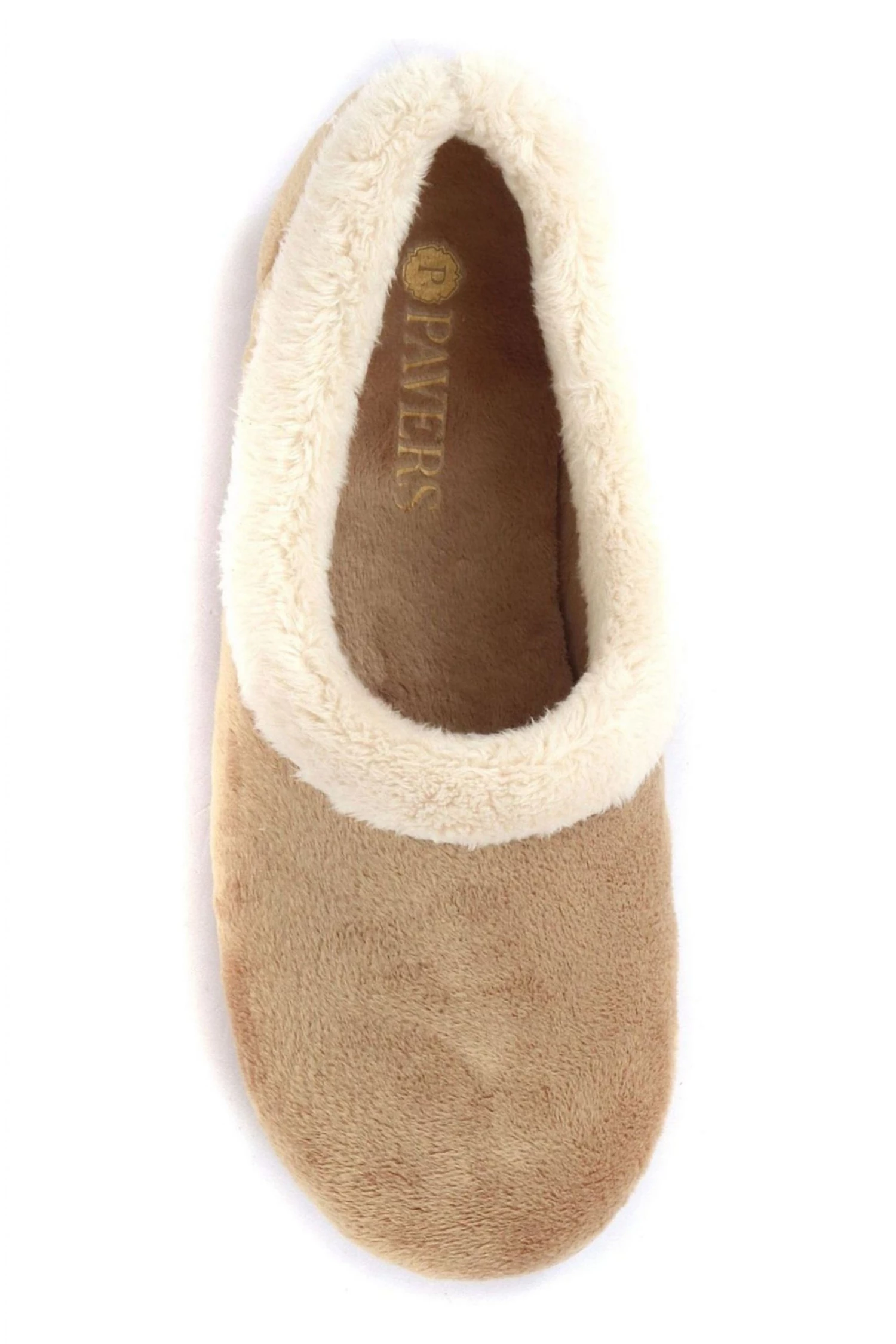 Pavers Natural Ladies Full Slippers 4 Pavers Natural Ladies Full Slippers - Image 4