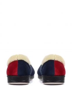 Pavers Navy Red Ladies Wide Fit Full Slippers -Pavers Sales Shop unnamed file 2268 scaled