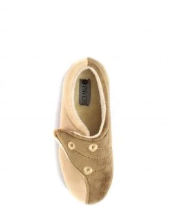 Pavers Natural Beige Ladies Touch Fasten Full Slippers With Permalose Sole -Pavers Sales Shop unnamed file 2275 scaled