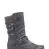 Pavers Grey Ladies Calf Boots