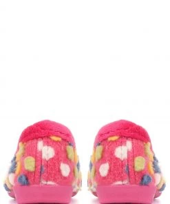 Pavers Pink Multi Ladies Full Woolly Slippers -Pavers Sales Shop unnamed file 2293 scaled
