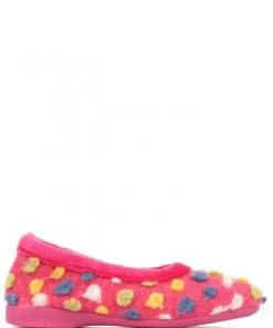 Pavers Pink Multi Ladies Full Woolly Slippers -Pavers Sales Shop unnamed file 2296