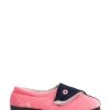 Pavers Pink Ladies Touch Fasten Full Slippers With Permalose Sole