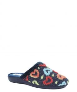 Pavers Ladies Colourful Heart Mule Slippers -Pavers Sales Shop unnamed file 2325 scaled