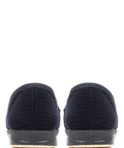 Pavers Navy Blue Corduroy Full Slippers -Pavers Sales Shop unnamed file 2341 scaled