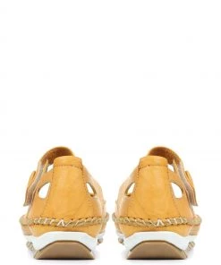 Pavers Yellow Leather Touch Fastening Mary Janes Pumps -Pavers Sales Shop unnamed file 2461 scaled