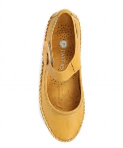 Pavers Yellow Leather Touch Fastening Mary Janes Pumps -Pavers Sales Shop unnamed file 2462 scaled