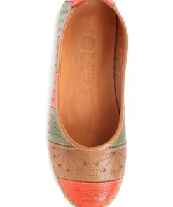 Pavers Ladies Red Cut-Out Leather Pumps -Pavers Sales Shop unnamed file 2527 scaled