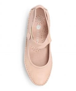Pavers Pink Leather Touch Fastening Mary Jane Pumps -Pavers Sales Shop unnamed file 2533 scaled