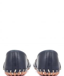 Pavers Ladies Blue Casual Leather Slip On Shoes -Pavers Sales Shop unnamed file 2550 scaled