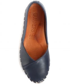 Pavers Ladies Blue Casual Leather Slip On Shoes -Pavers Sales Shop unnamed file 2551 scaled