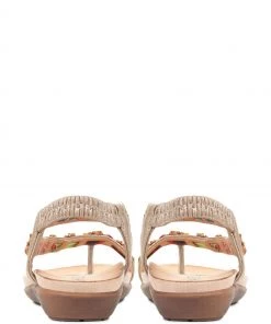 Pavers Gold Ladies Embellished Toe-Post Sandals 8 Pavers Gold Ladies Embellished Toe-Post Sandals -Pavers Sales Shop unnamed file 2574 scaled