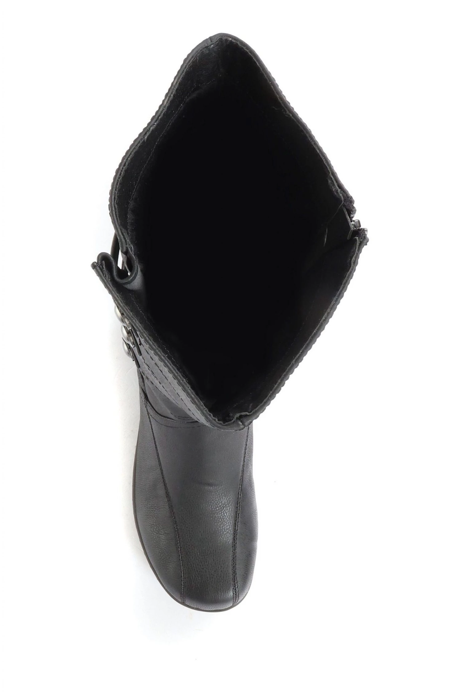 Pavers Ladies Black Wide Fit Calf Boots 4 Pavers Ladies Black Wide Fit Calf Boots - Image 4