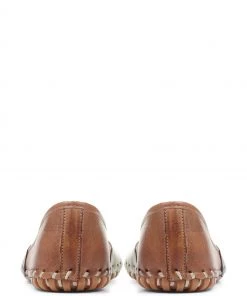 Pavers Womens Natural Multi Leather Ladies Slip-On Shoes -Pavers Sales Shop unnamed file 2622 scaled