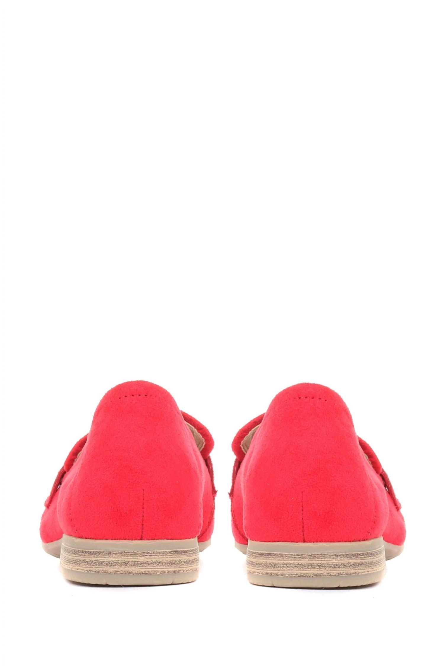 Pavers Red Penny Loafers 3 Pavers Red Penny Loafers - Image 3