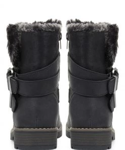 Pavers Ladies Black Casual Ankle Boots -Pavers Sales Shop unnamed file 2662 scaled