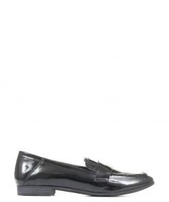 Pavers Penny Black Loafers
