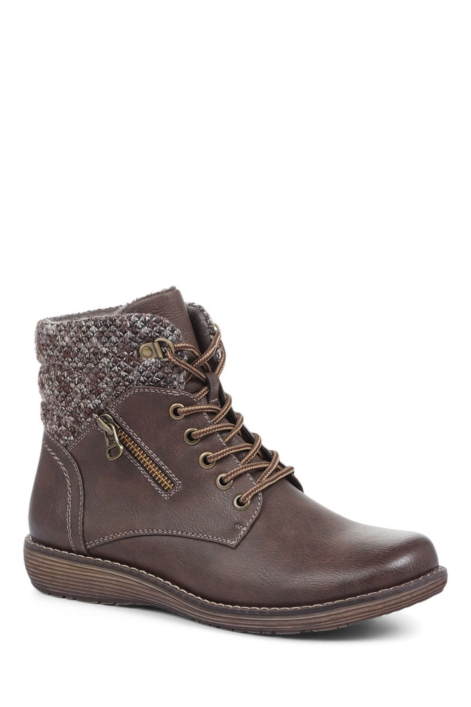 Pavers Ladies Brown Ankle Boots 2 Pavers Ladies Brown Ankle Boots - Image 2