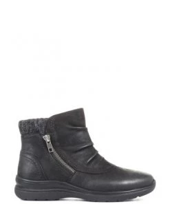 Pavers Black Wide Fit Leather Ankle Boots 11 Pavers Black Wide Fit Leather Ankle Boots -Pavers Sales Shop unnamed file 2732