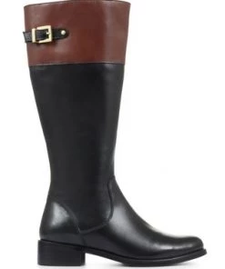 Pavers Black Brown Ladies Leather Knee High Boots -Pavers Sales Shop unnamed file 2738