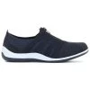 Pavers Blue Ladies Casual Zip Up Trainers