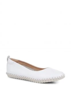 Pavers White Leather Ballet Pumps 8 Pavers White Leather Ballet Pumps -Pavers Sales Shop unnamed file 2789 scaled
