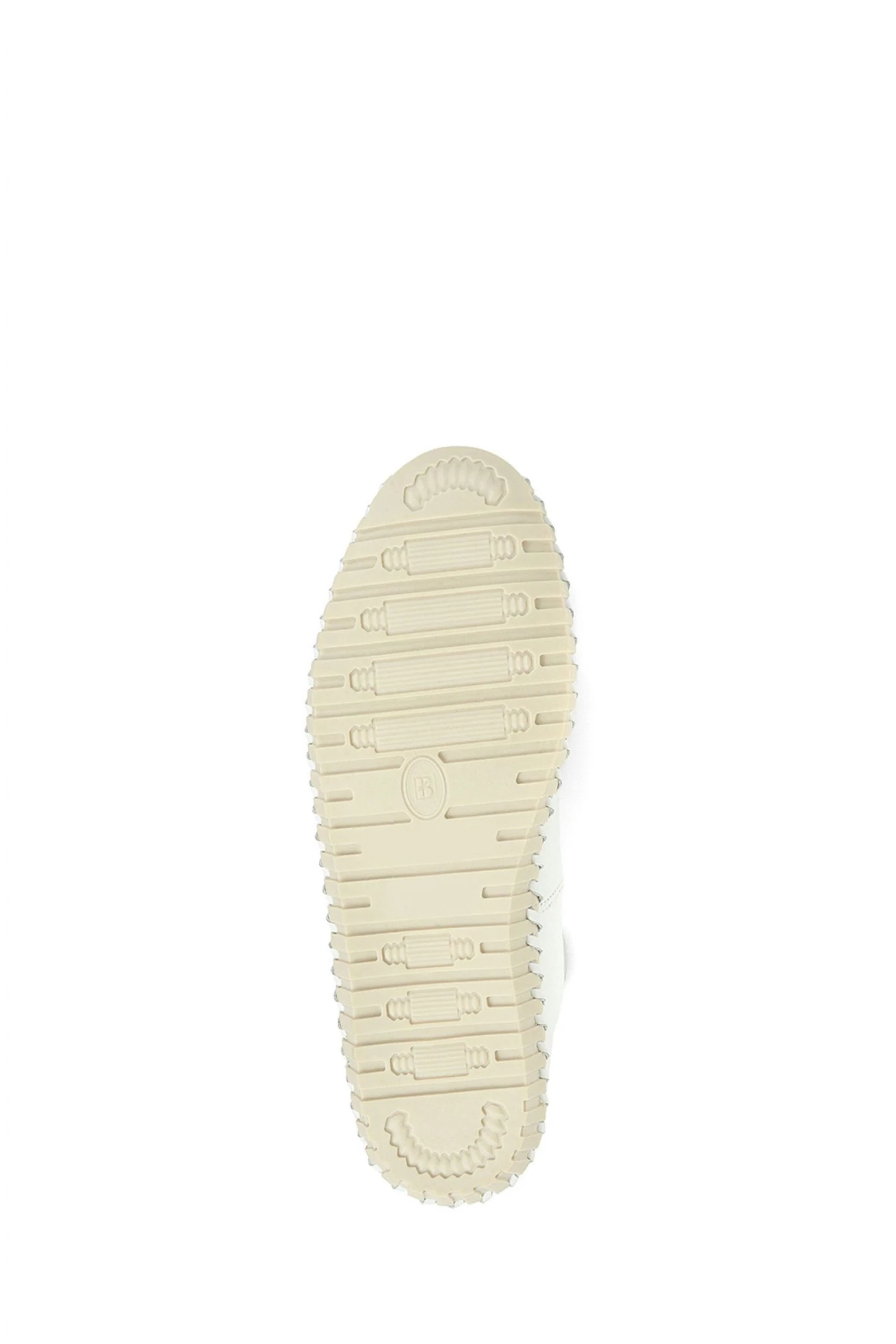 Pavers White Leather Ballet Pumps 5 Pavers White Leather Ballet Pumps - Image 5