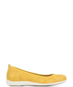 Pavers Orange Ballet Pumps