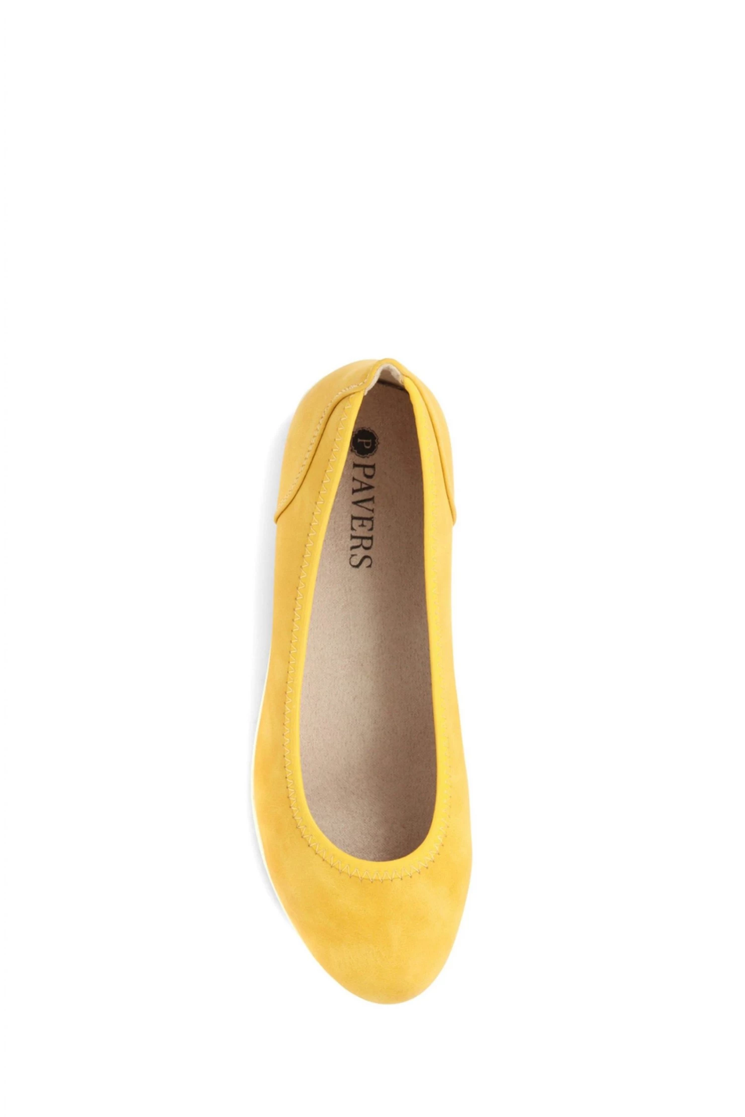 Pavers Orange Ballet Pumps 4 Pavers Orange Ballet Pumps - Image 4